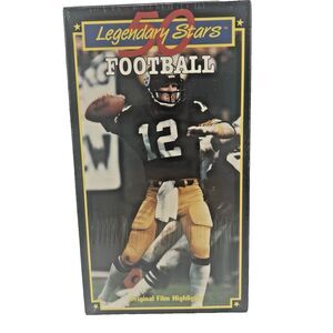 Brand New 50 Legendary Stars: Football (VHS, 2001) NFL Sealed